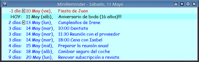 MiniReminder en ArcoLinux